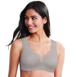 Hanes Ultimate® Ultra-Light Comfort Support Strap Wireless Bra DHHU39 1hf Pretty Coral -Hanes Shop unnamed file 218