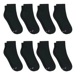 Women's Hanes Ultimate® Cool Comfort® 8-Pack Cushioned Ankle Socks White -Hanes Shop unnamed file 241