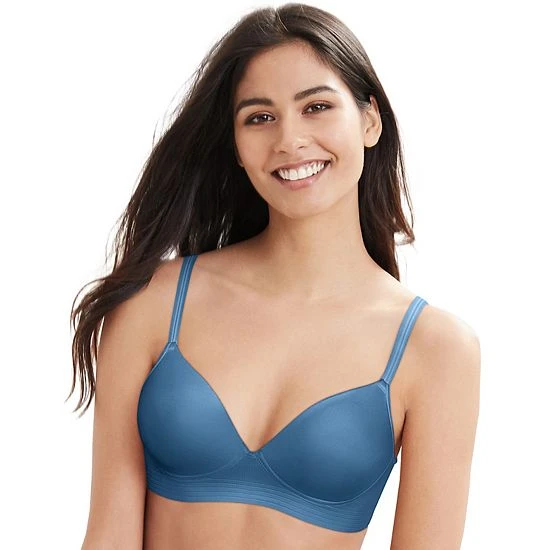 Hanes Ultimate® No Dig Support Smoothtec Wireless Bra DHHU35 Black 17 Hanes Ultimate® No Dig Support Smoothtec Wireless Bra DHHU35 Black - Image 17