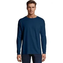 Men's Hanes® Beefy Heavyweight Tee Light Steel -Hanes Shop unnamed file 309