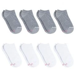 Women's Hanes Ultimate® Cool Comfort® 8-Pack Cushioned No-Show Socks Black -Hanes Shop unnamed file 315