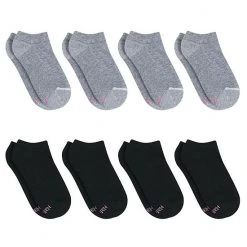 Women's Hanes Ultimate® Cool Comfort® 8-Pack Cushioned No-Show Socks Black -Hanes Shop unnamed file 316