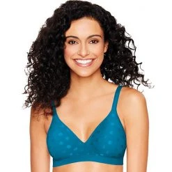 Women's Hanes Ultimate® Perfect Coverage Wireless Bra HU08 Light Floral -Hanes Shop unnamed file 328