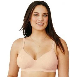 Women's Hanes Ultimate® Perfect Coverage Wireless Bra HU08 Light Floral -Hanes Shop unnamed file 335