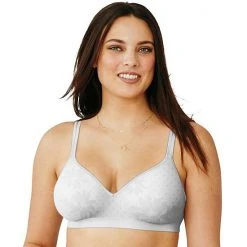 Women's Hanes Ultimate® Perfect Coverage Wireless Bra HU08 Light Floral -Hanes Shop unnamed file 336