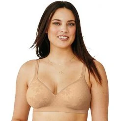 Women's Hanes Ultimate® Perfect Coverage Wireless Bra HU08 Light Floral -Hanes Shop unnamed file 337