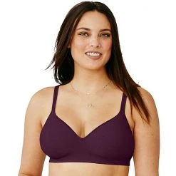 Women's Hanes Ultimate® Perfect Coverage Wireless Bra HU08 Light Floral -Hanes Shop unnamed file 338