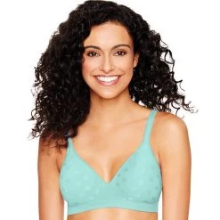 Women's Hanes Ultimate® Perfect Coverage Wireless Bra HU08 Light Floral -Hanes Shop unnamed file 339
