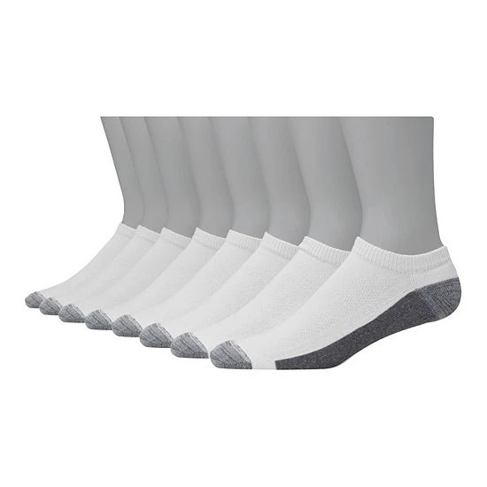 Men's Hanes Ultimate® 8-pack X-Temp Ultra Cushion Low-Cut Socks Grey Marl 1 Men's Hanes Ultimate® 8-pack X-Temp Ultra Cushion Low-Cut Socks Grey Marl