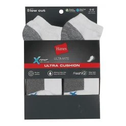 Men's Hanes Ultimate® 8-pack X-Temp Ultra Cushion Low-Cut Socks Grey Marl 9 Men's Hanes Ultimate® 8-pack X-Temp Ultra Cushion Low-Cut Socks Grey Marl -Hanes Shop unnamed file 387