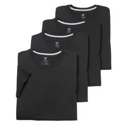 Men's Hanes Ultimate® 4-pack Slim-Fit Tees Black -Hanes Shop unnamed file 423