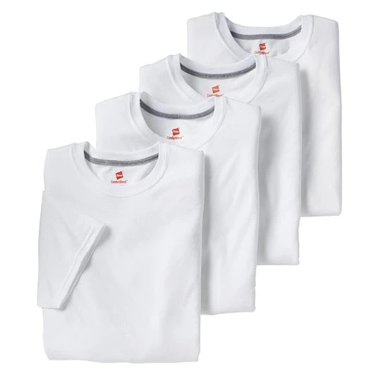 Big & Tall Hanes® ComfortBlend Fresh IQ Tagless Crewneck Tees 1 Big & Tall Hanes® ComfortBlend Fresh IQ Tagless Crewneck Tees