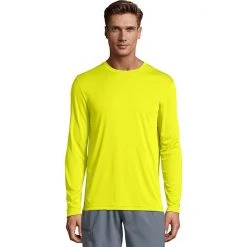 Men's Hanes® CoolDRI Performance Tee Deep Red -Hanes Shop unnamed file 499