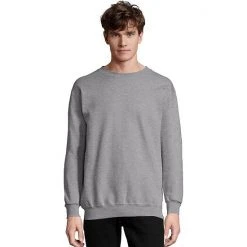 Men's Hanes Ultimate® Cotton Sweatshirt Ash -Hanes Shop unnamed file 513
