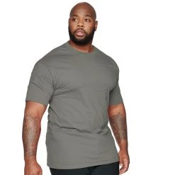 Big & Tall Hanes® Beefy-T Tee Charcoal Heather -Hanes Shop unnamed file 604
