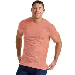 Men's Hanes Originals Tri-Blend Pocket Tee Blue Jay Pe Heather -Hanes Shop unnamed file 674