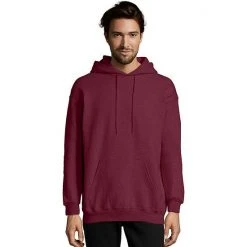 Men's Hanes Ultimate® Fleece Pullover Hoodie Black -Hanes Shop unnamed file 699