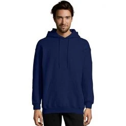 Men's Hanes Ultimate® Fleece Pullover Hoodie Black -Hanes Shop unnamed file 704