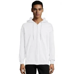 Men's Hanes Ultimate® Fleece Full-Zip Hoodie Dark Chocolate -Hanes Shop unnamed file 749