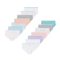 Girls Hanes Ultimate® 14-Pack Cotton Brief Panties Multi Color -Hanes Shop unnamed file 826