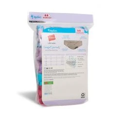 Girls Hanes Ultimate® 4-Pack Comfort Period Hipster Panties -Hanes Shop unnamed file 881