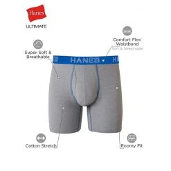 Big & Tall Hanes Ultimate® 4-Pack Stretch Boxer Brief Assorted -Hanes Shop unnamed file 895