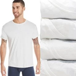 Men's Hanes Ultimate® 4-pack ComfortBlend Tees