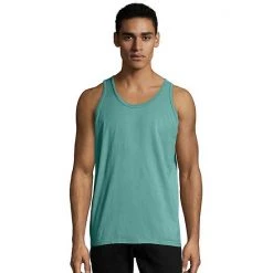Men's Hanes® ComfortWash Garment-Dyed Tank Crimson Fall -Hanes Shop unnamed file 973
