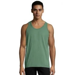 Men's Hanes® ComfortWash Garment-Dyed Tank Crimson Fall -Hanes Shop unnamed file 975