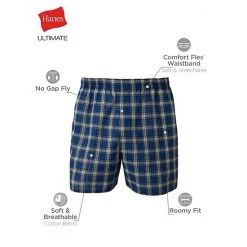 Big & Tall Hanes Ultimate® Cool Comfort® 4-Pack Boxers -Hanes Shop unnamed file 996